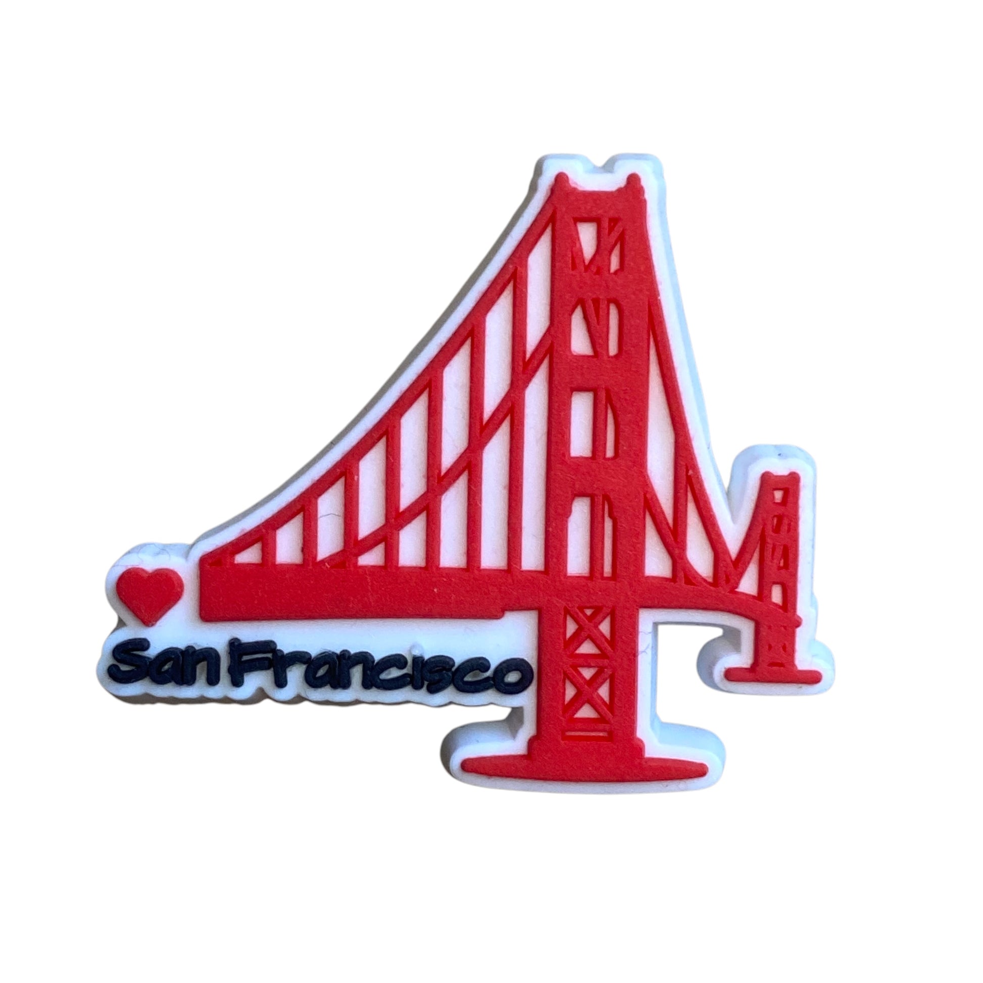 Travel - San Francisco - Golden Gate Bridge Shoe Charm