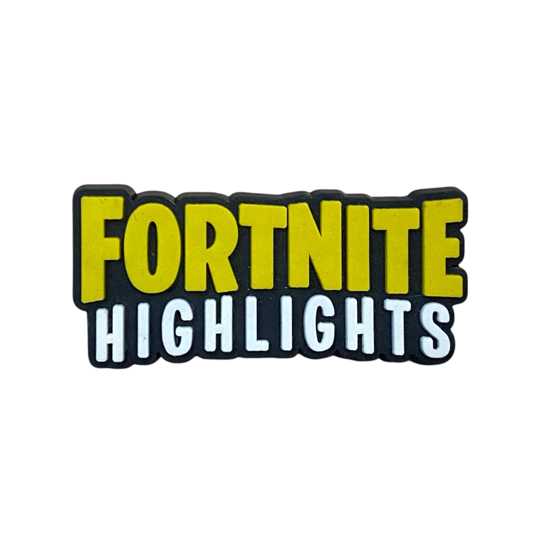 Gaming - Fortnite Highlights Title Shoe Charm