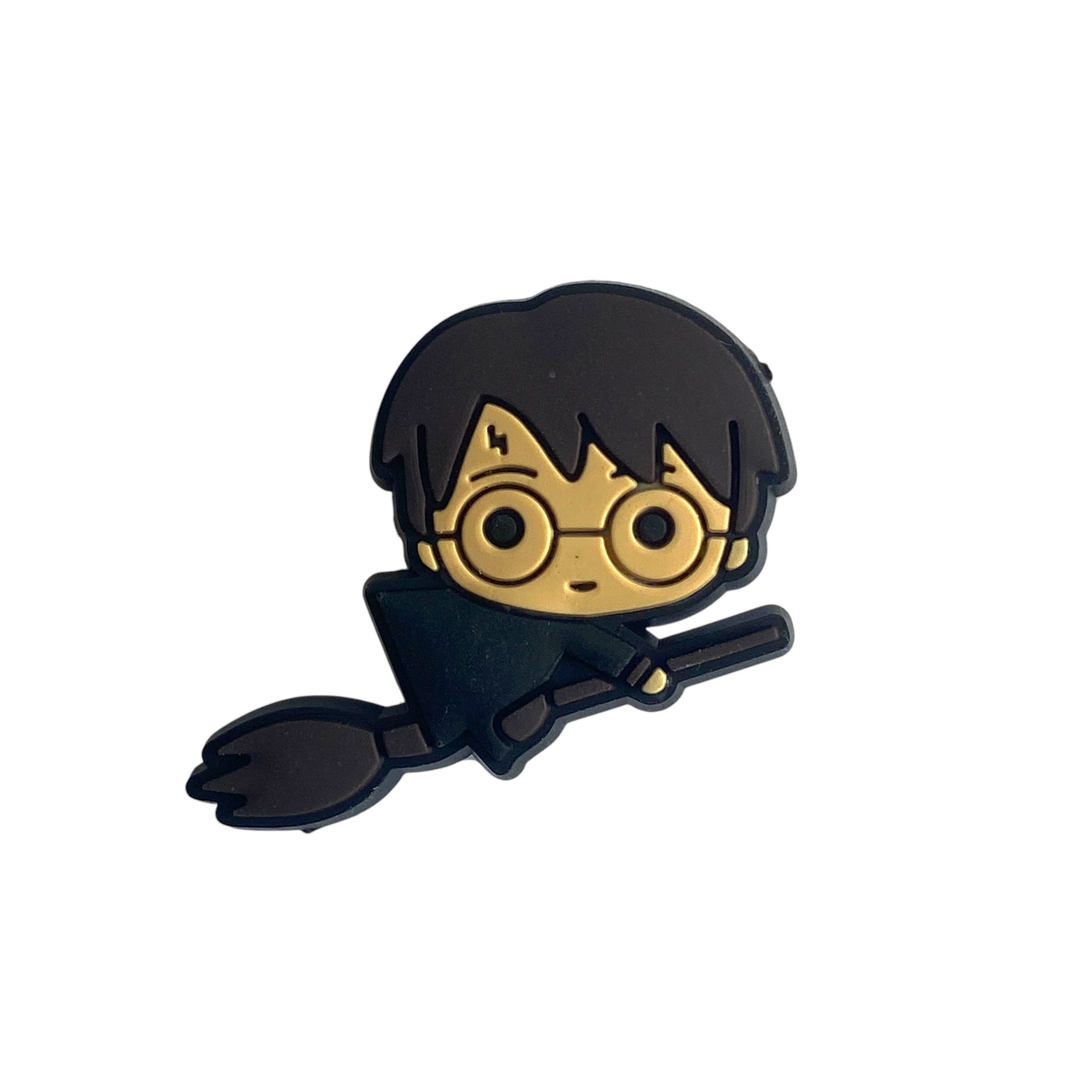 Movies - Harry Potter - Harry Potter On A Broom Character Shoe Charm