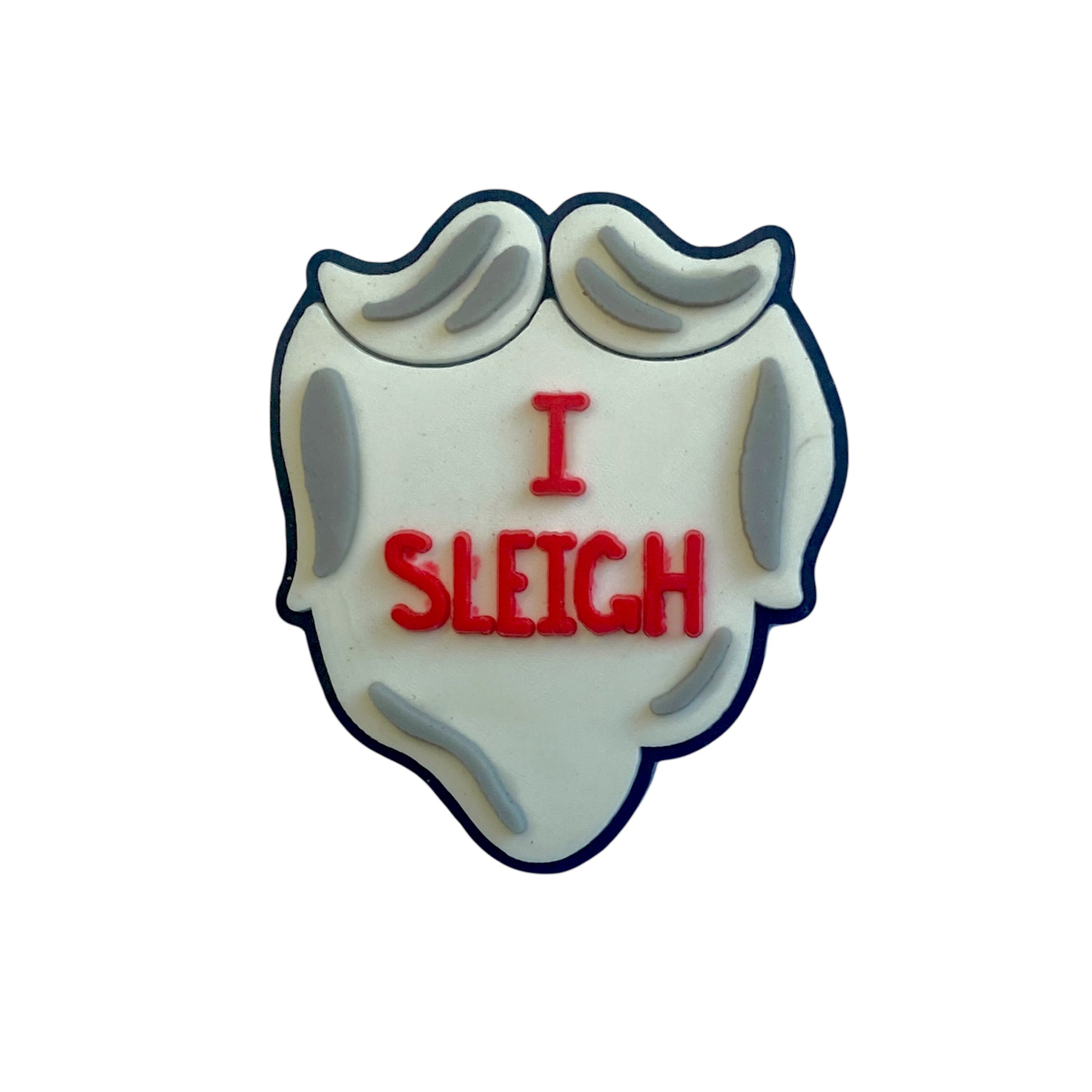 Christmas - I Sleigh Santa's Beard Shoe Charm