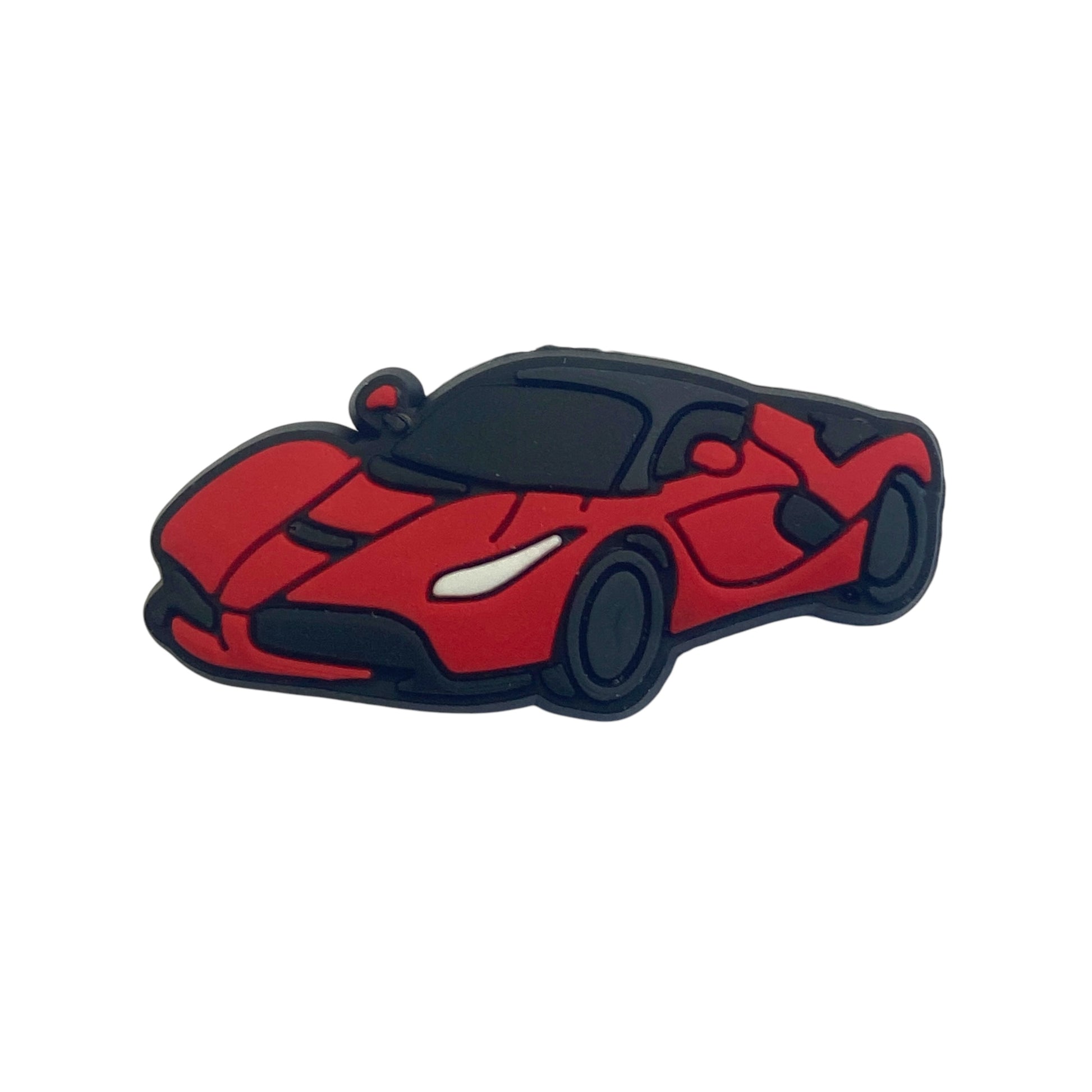 Cars - Ferrari Red Supercar Shoe Charm