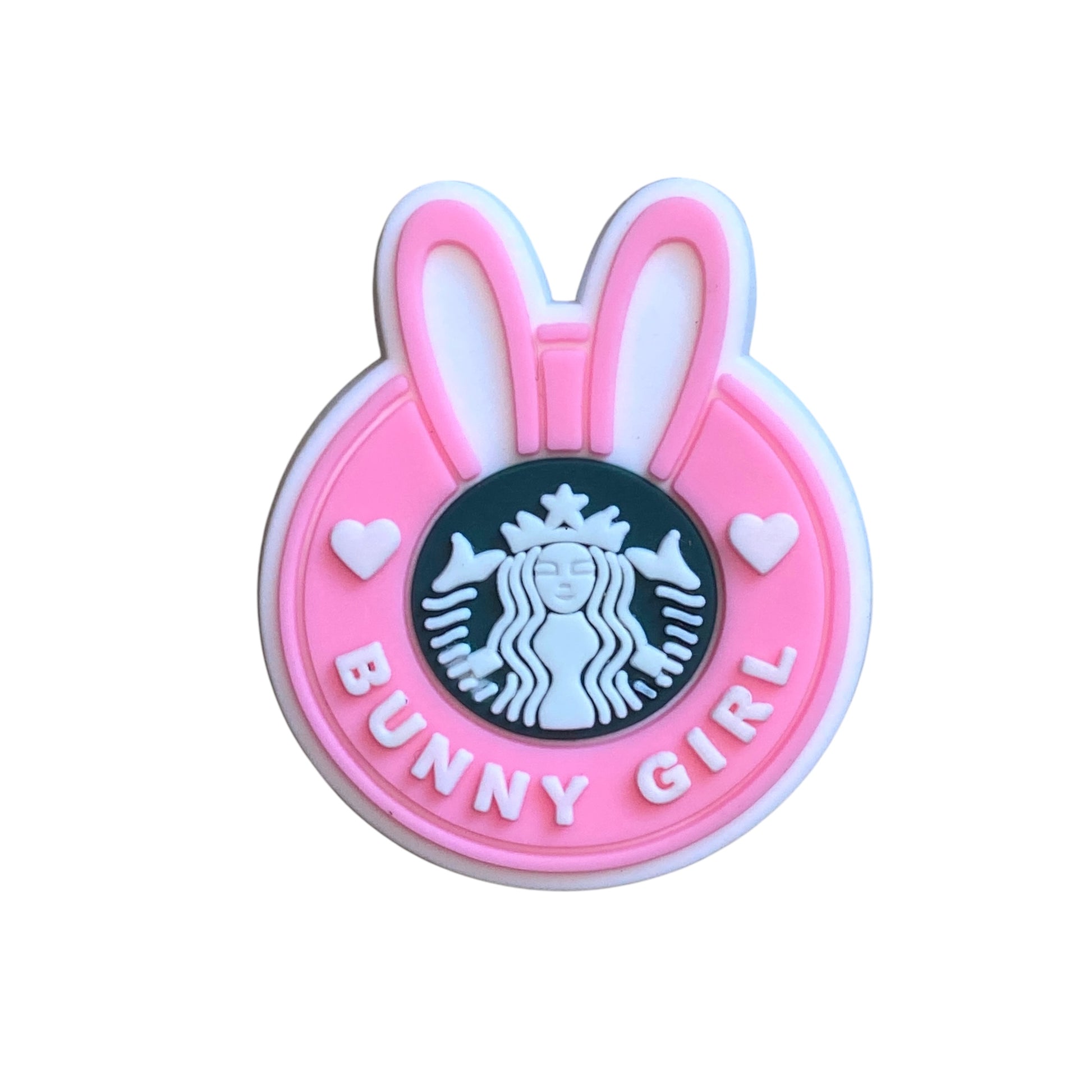 Random - Starbucks Bunny Girl Pink Shoe Charm