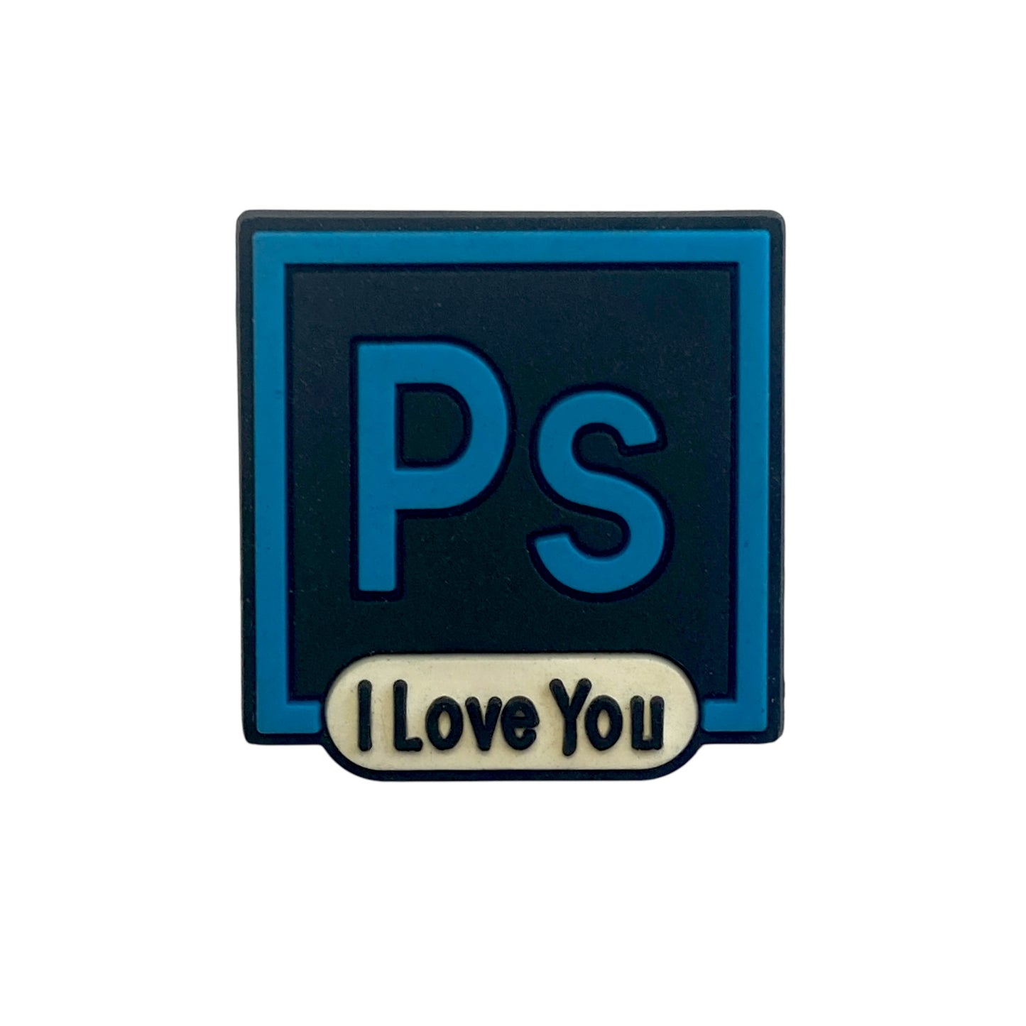 Funny Quotes - PS I Love You PhotoShop Icon Shoe Charm