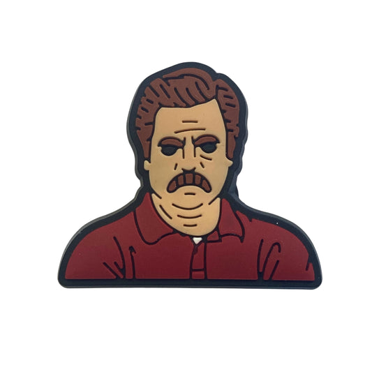 TV - Parks & Recreation - Ron Swanson Character Shoe Charm