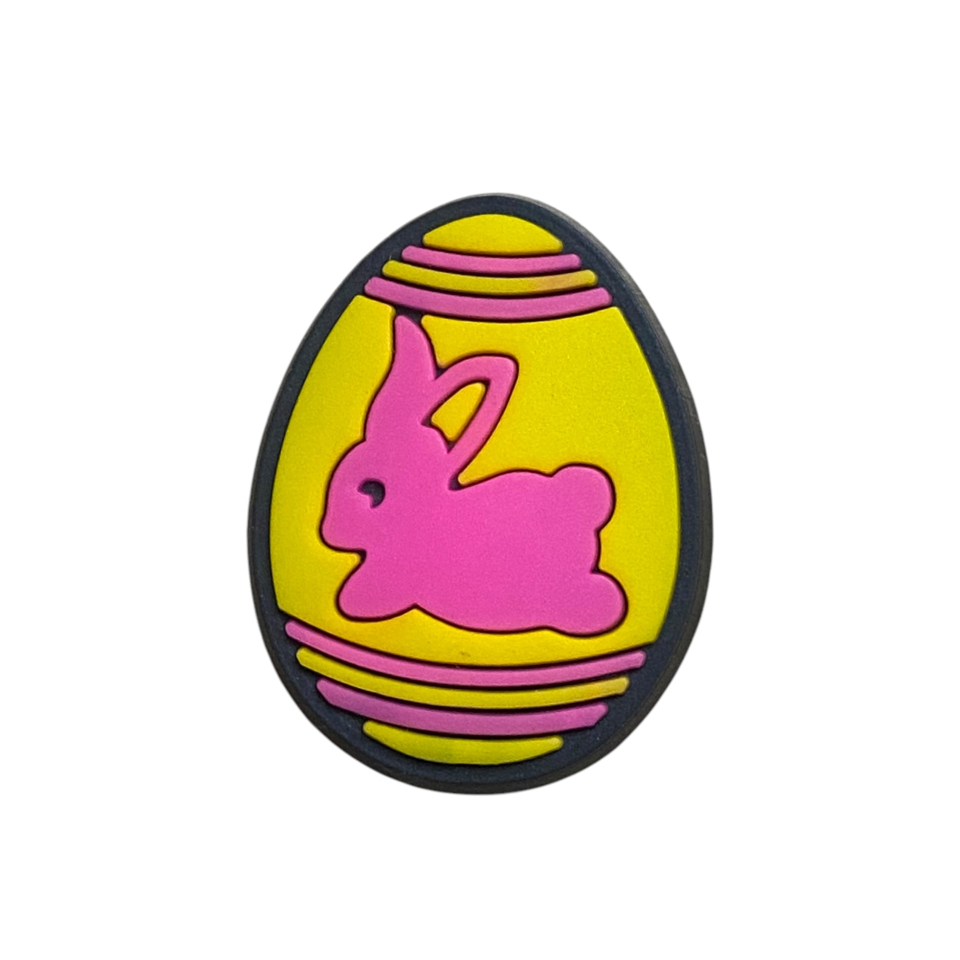 Easter - Easter Egg With Bunny Rabbit Inside Shoe Charm