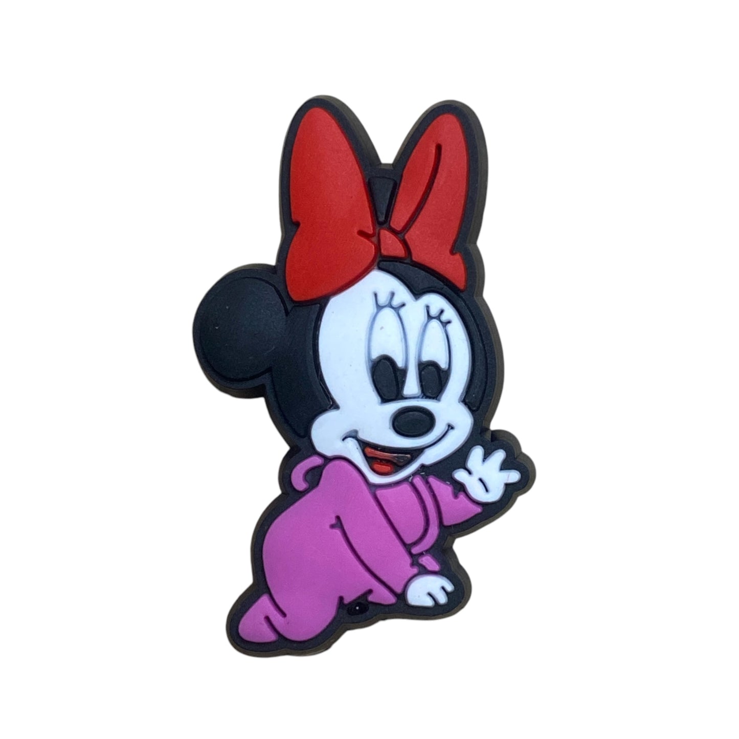 Kids - Baby Minnie with Red Bow Shoe Charm