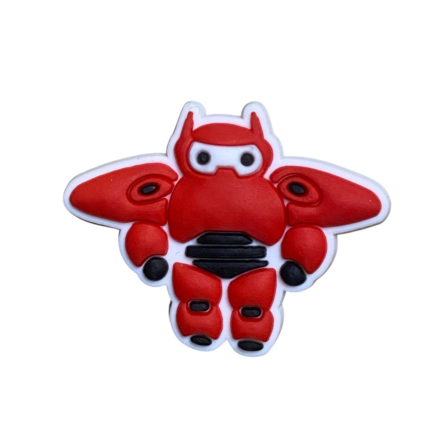 Movies - Big Hero 6 - Baymax in Armor Suit Character Shoe Charm