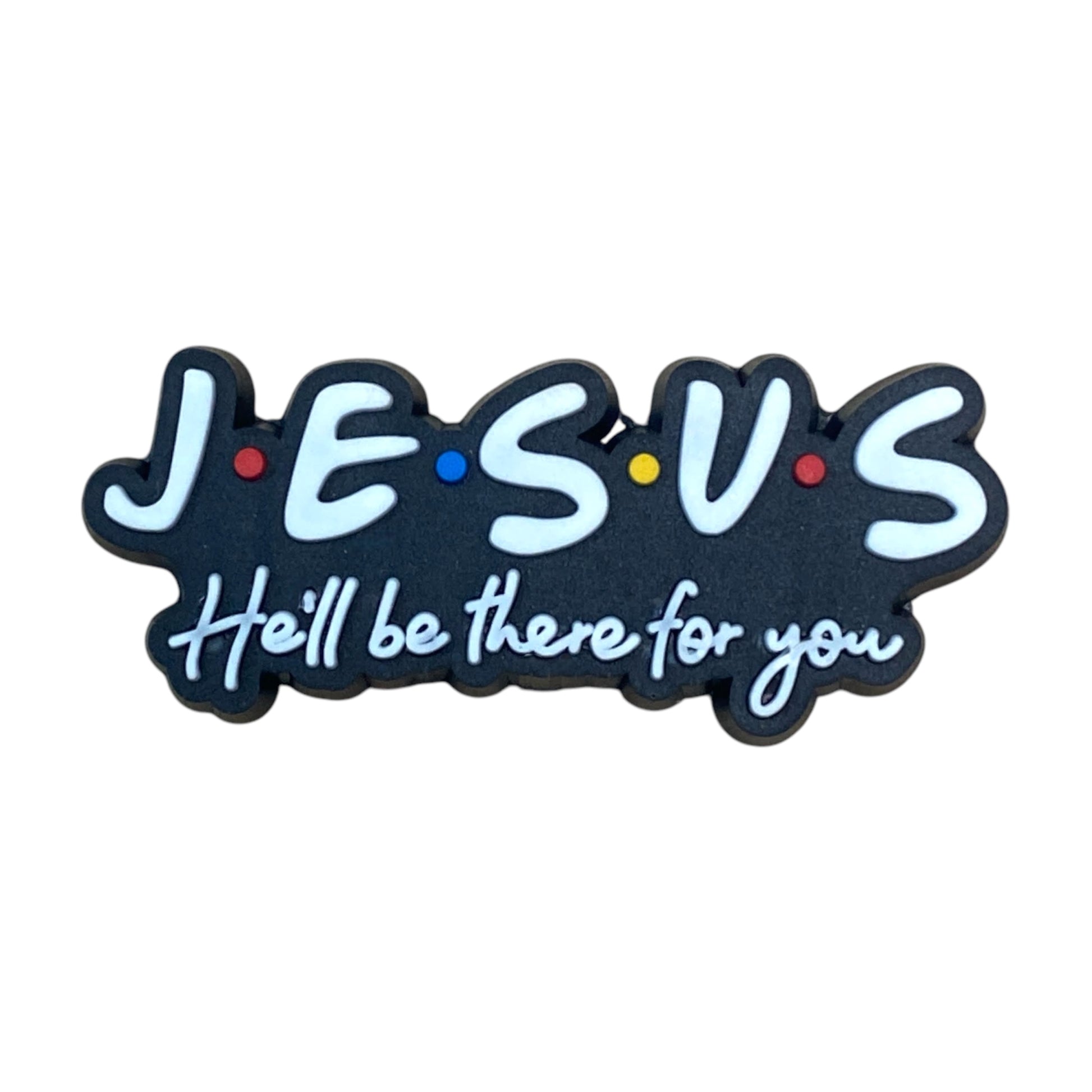 Faith - JESUS He'll Be There For You Shoe Charm