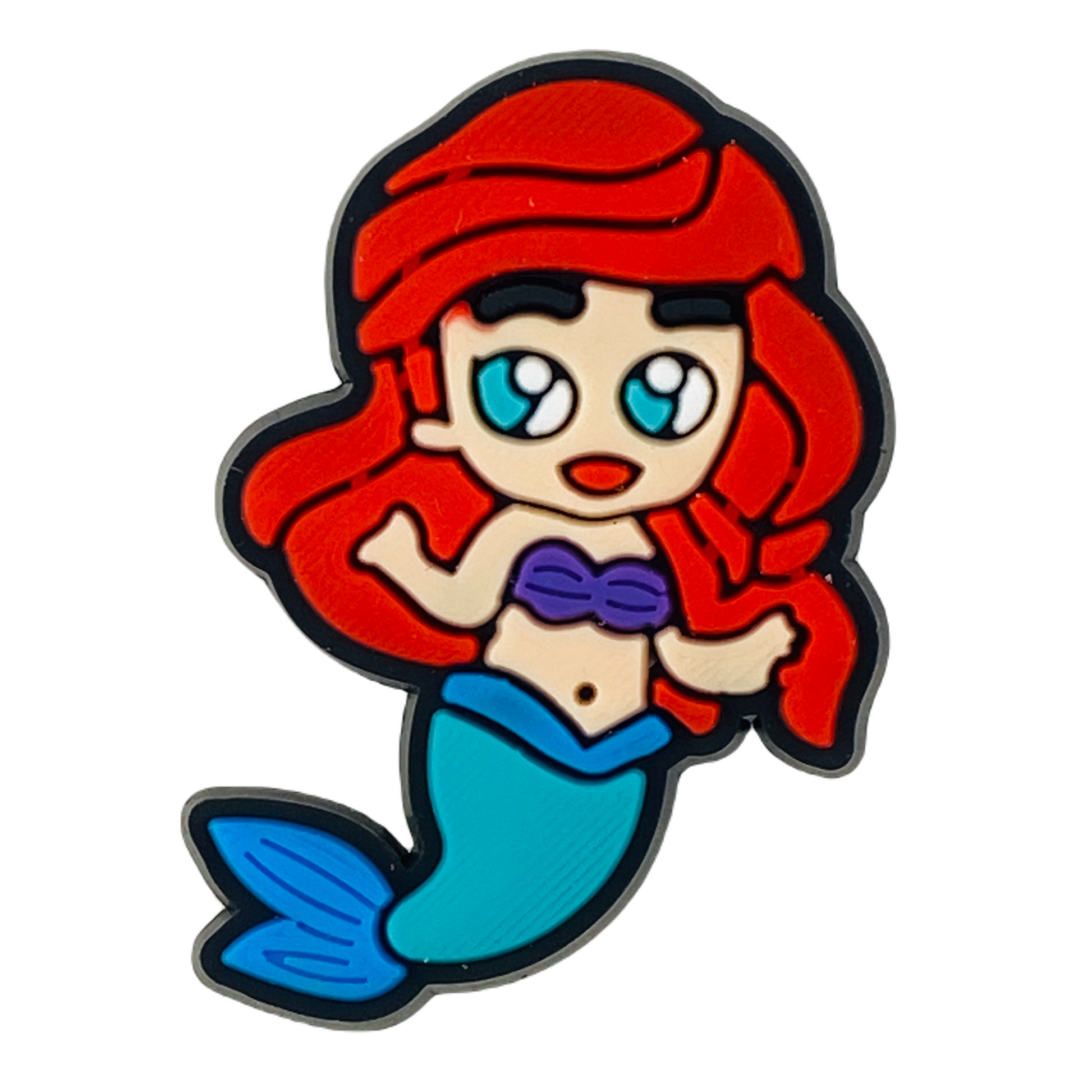 Kids - Princess Ariel The Mermaid Design 1 Shoe Charm