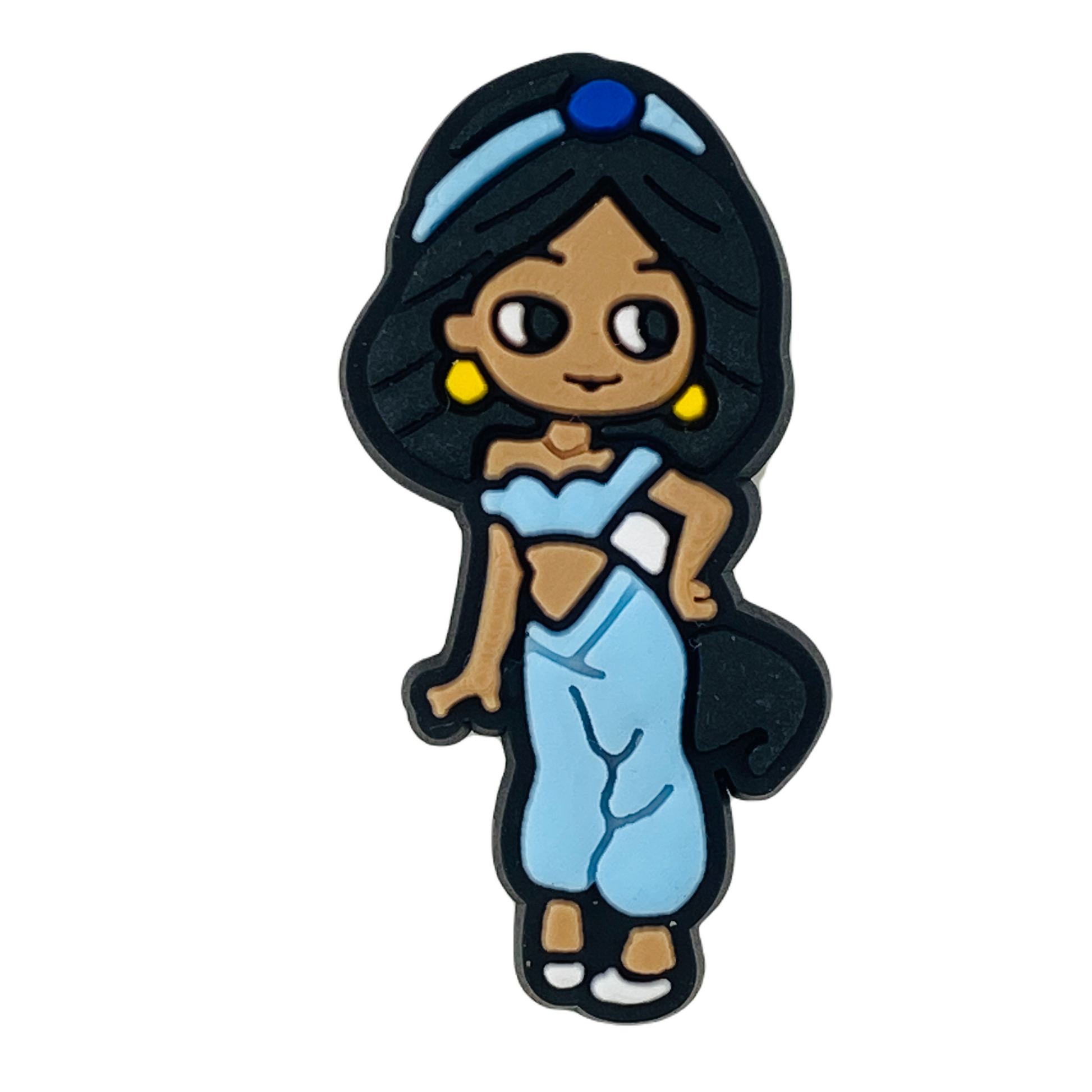 Kids - Princess Jasmine Design 1 Shoe Charm