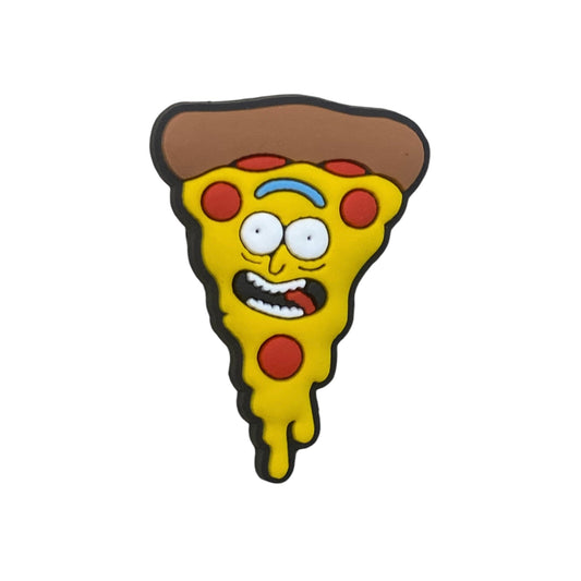 Food - Cheesy Pepperoni Pizza Rick & Morty Shoe Charm