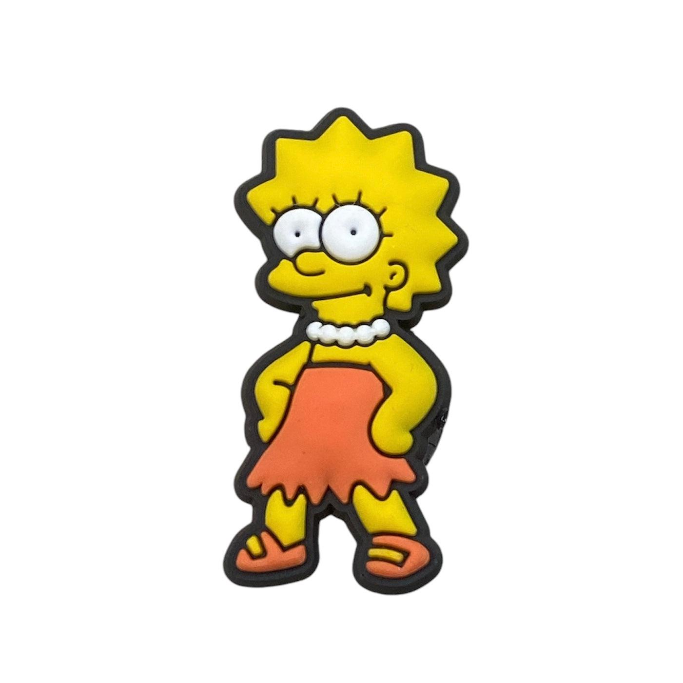 TV - The Simpsons - Lisa Simpson Character Shoe Charm