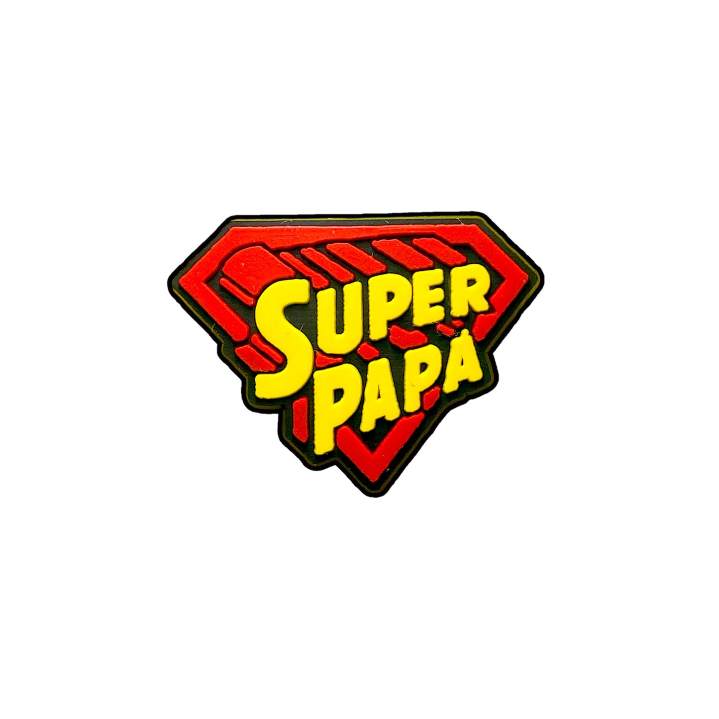 Fathers Day - Super Papa Shoe Charm