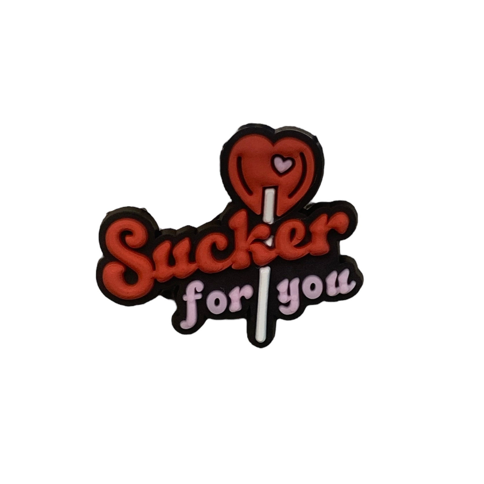 Valentines Day - Sucker For You Shoe Charm