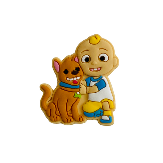 TV - Cocomelon JJ and Bingo The Dog Character Shoe Charm