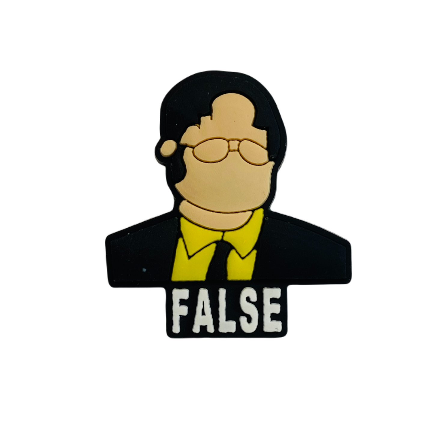 TV - The Office Dwight False Meme Shoe Charm