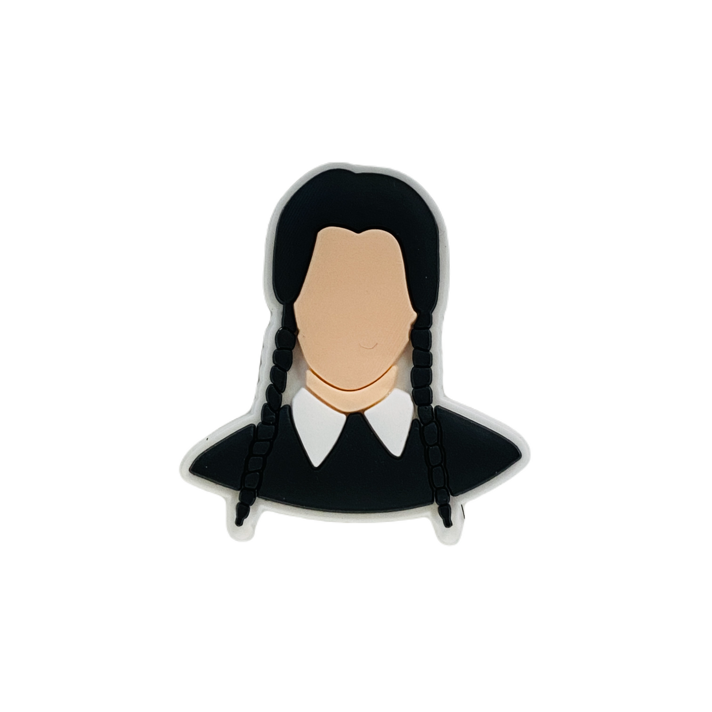 TV - Wednesday Addams Face Shoe Charm