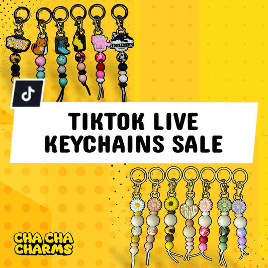 TIKTOK LIVE KEYCHAIN SALE